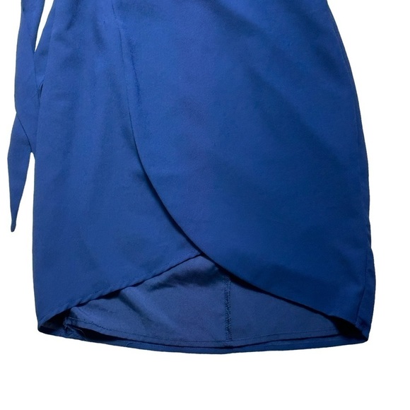 By the Way Revolve Navy Blue Morgan Layered Mini Dress US XS - Picture 4 of 9